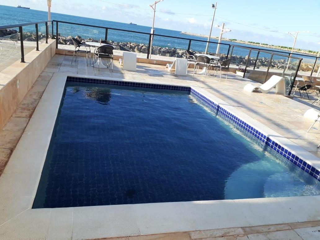 301 Flat Mobiliado Com Vista Total Mar Na Praia De Iracema Διαμέρισμα Φορταλέζα Εξωτερικό φωτογραφία