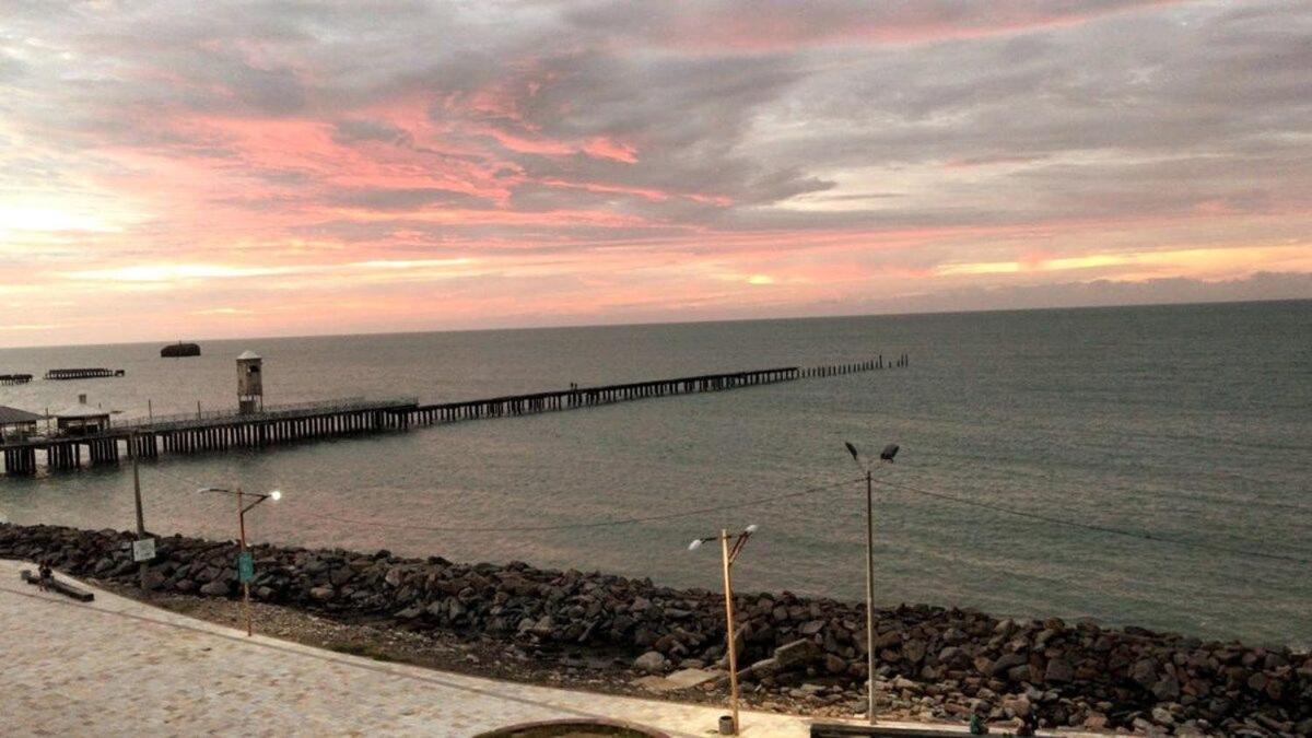 301 Flat Mobiliado Com Vista Total Mar Na Praia De Iracema Διαμέρισμα Φορταλέζα Εξωτερικό φωτογραφία